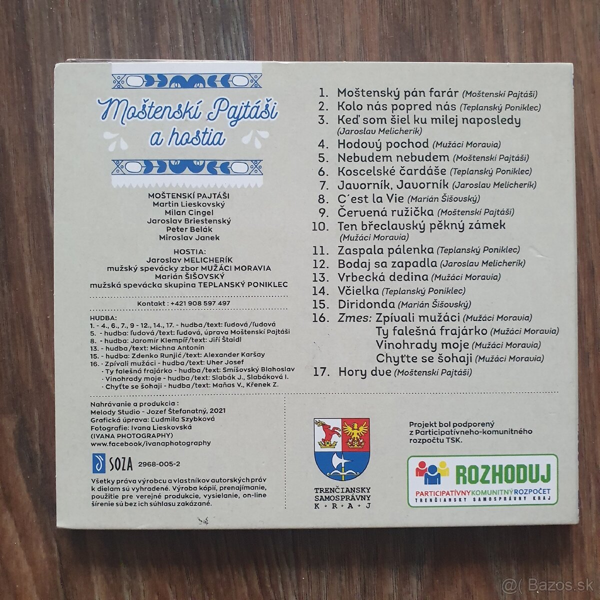 Predam - hudobne cdčká - 17