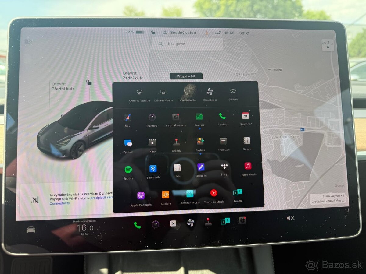 Predám elektro auto TESLA model 3 dual motor, 2/2021 - 17