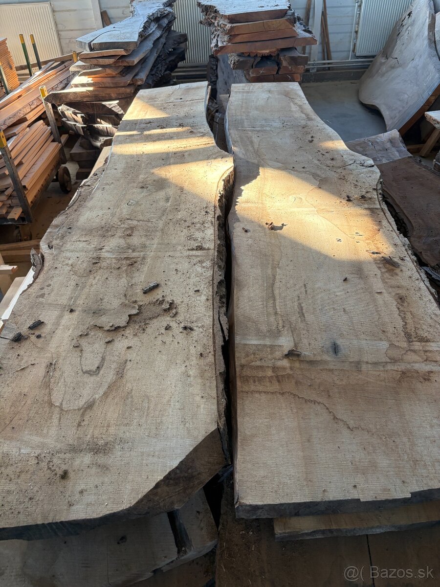 Vysušené orechové fošne, orech, 52 a 60 mm - 17