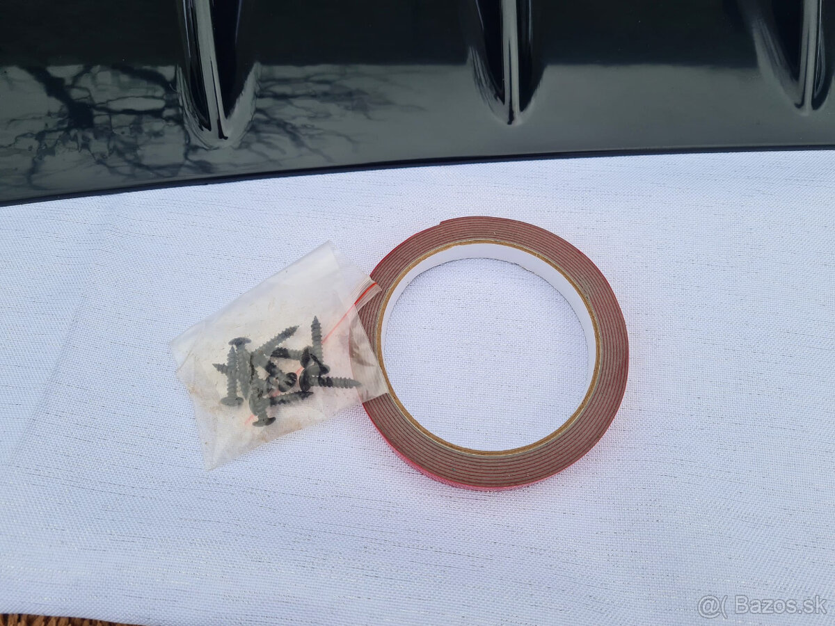 Spojler zadného nárazníka difúzorové plutvy žralocie plutvy - 17