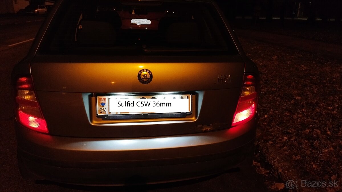 LED T10, T15, sulfidky C5W/C10W - 17