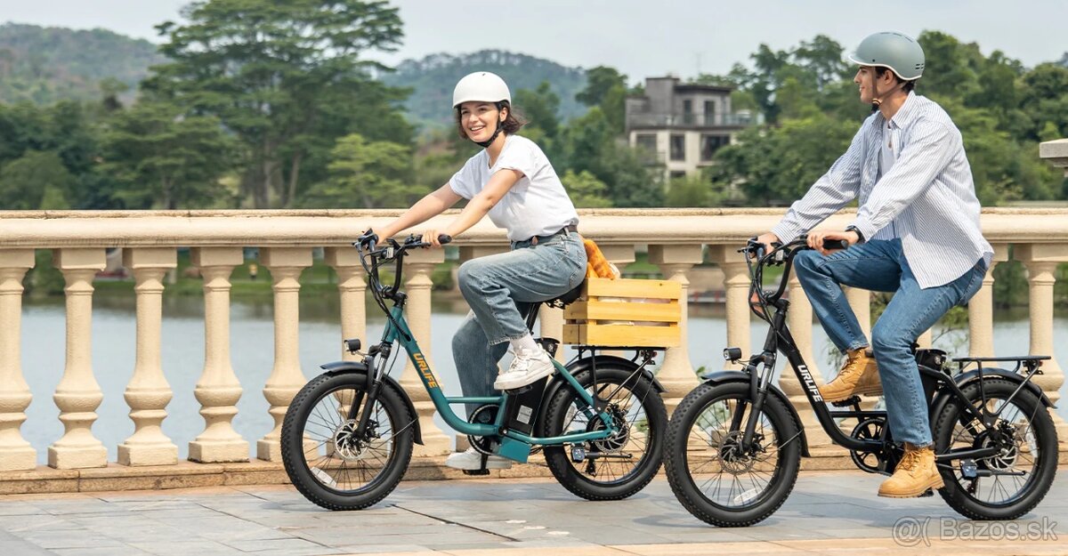 Mestský fat ebike Urlife 20x3.0“,500W,13Ah 624Wh,35km/h,80km - 17