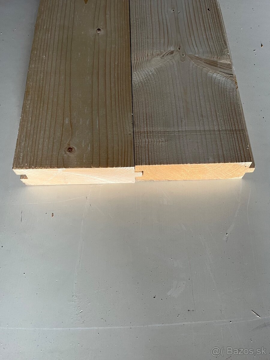 Tatranský zrubový profil Kvh hranoly rezivo plechy OSB - 17