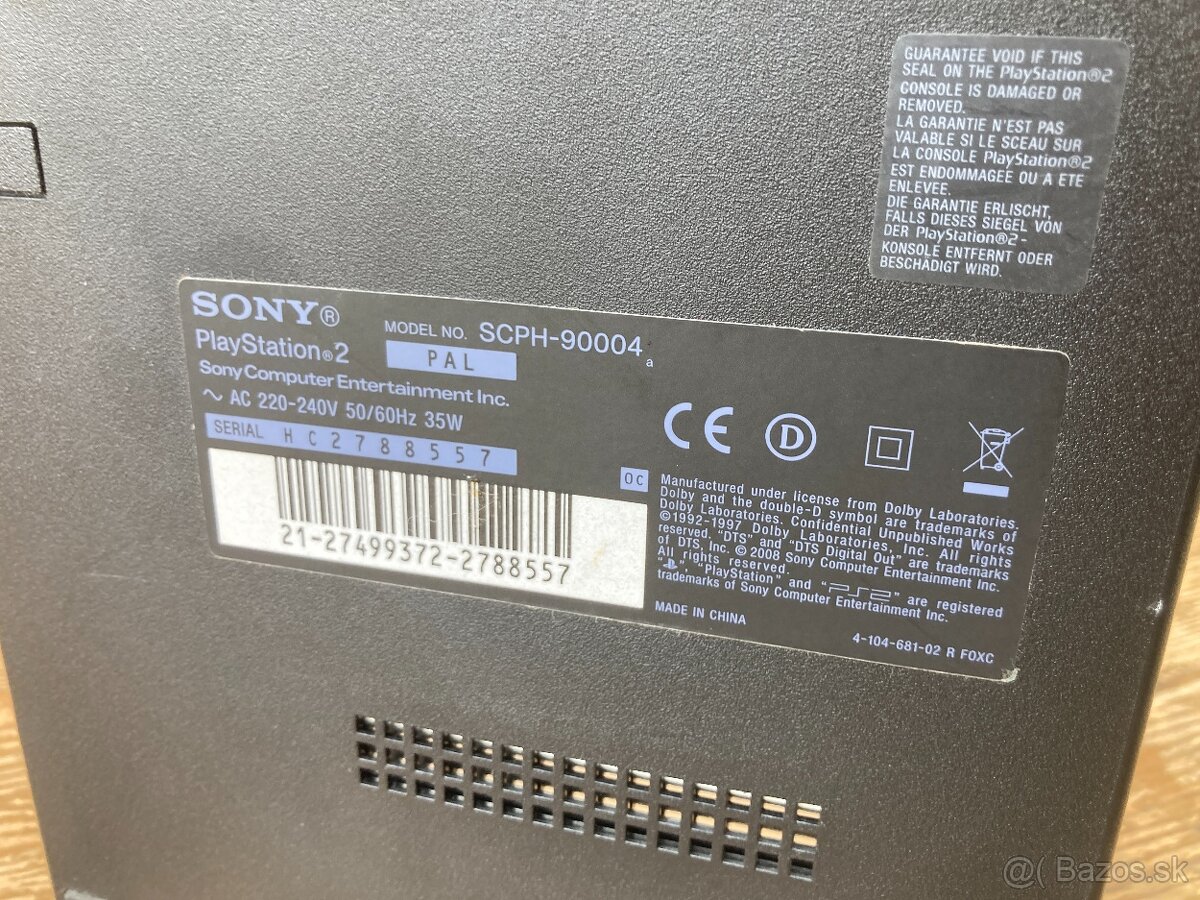 Playstation 2 / PS2 - slim (SCPH 90004) + hry +příslušenství - 17
