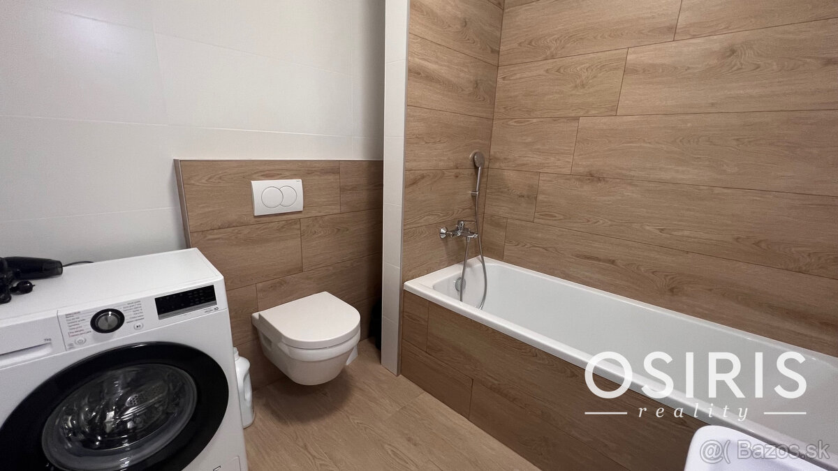 Na prenájom 2i byt s balkónom 12 m2, novostavba 2024, 1x par - 17