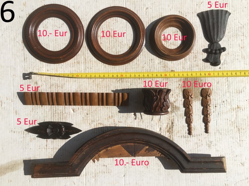 Drevorezby starožitné rok 1870 - 1900 - 17