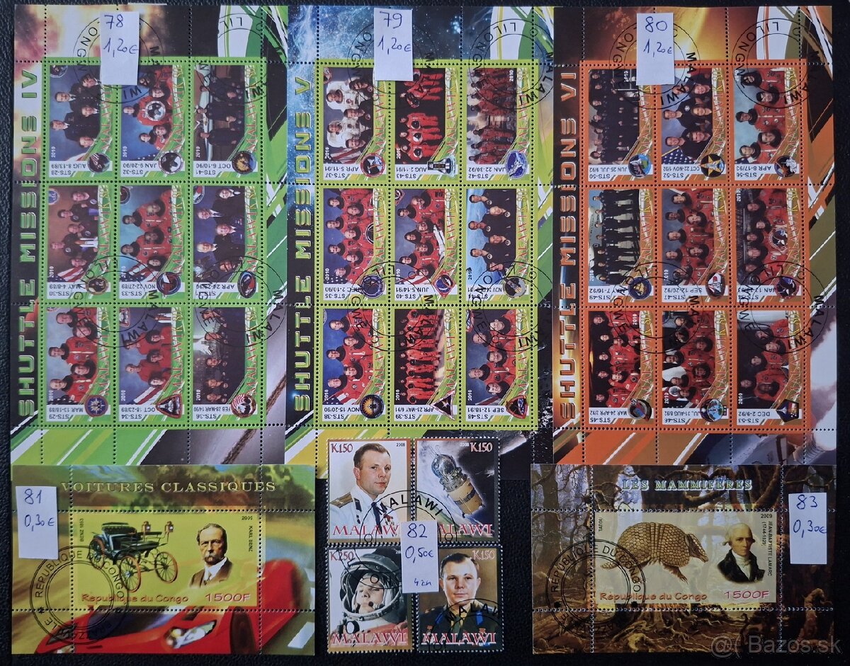 Postove znamky Mix 18 (99poloziek) - 17