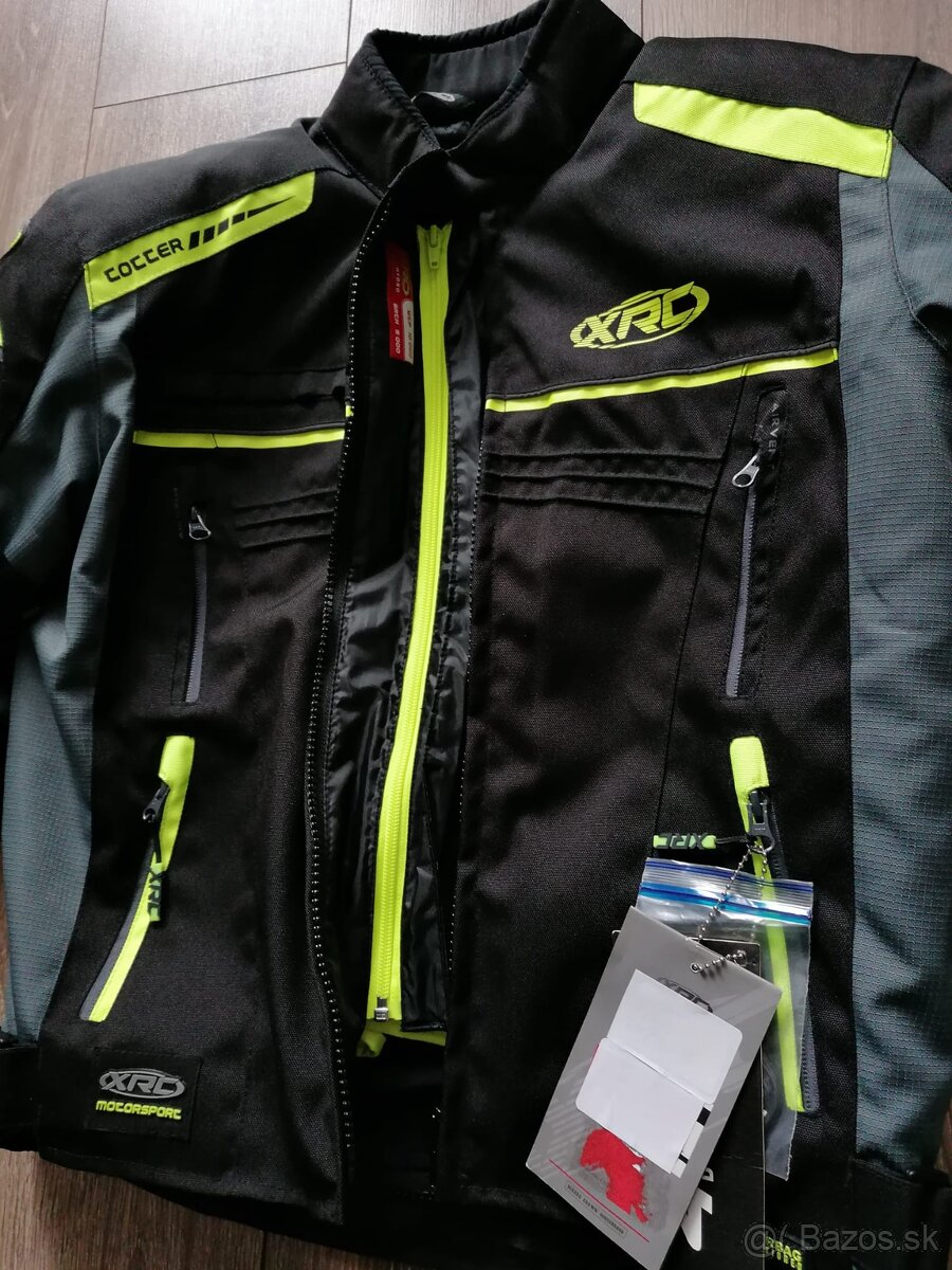 XRC bunda NOVÁ veľ. M/50 Black/Grey/Fluo - 17