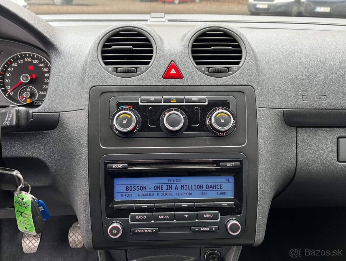 VW Caddy 1.2 TSI 77 kW 2x šoupačky 2011 klima serviska - 17