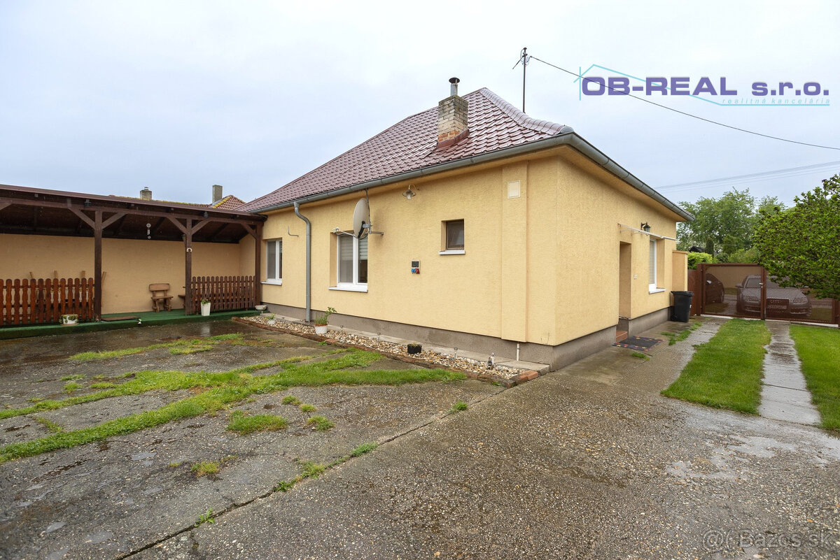 Predaj rekonštr. 3izb RD 90m2 tehla, nová strecha, pozemok 1 - 17