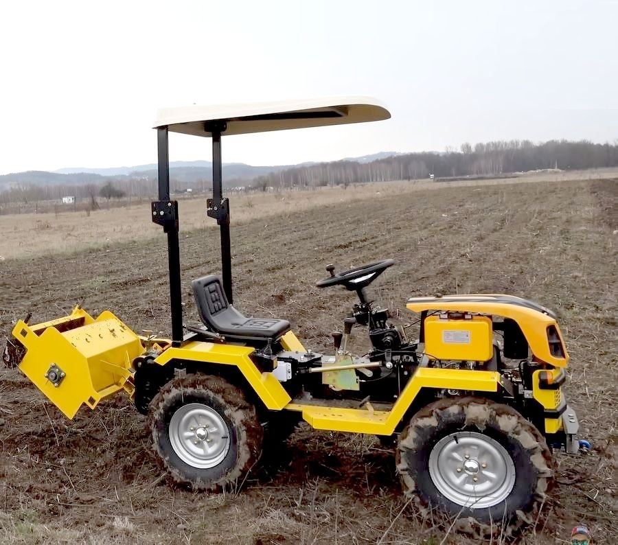 Minitraktor GARDEN T18 4x4,18HP benzín+ hydraulika + doprava - 17