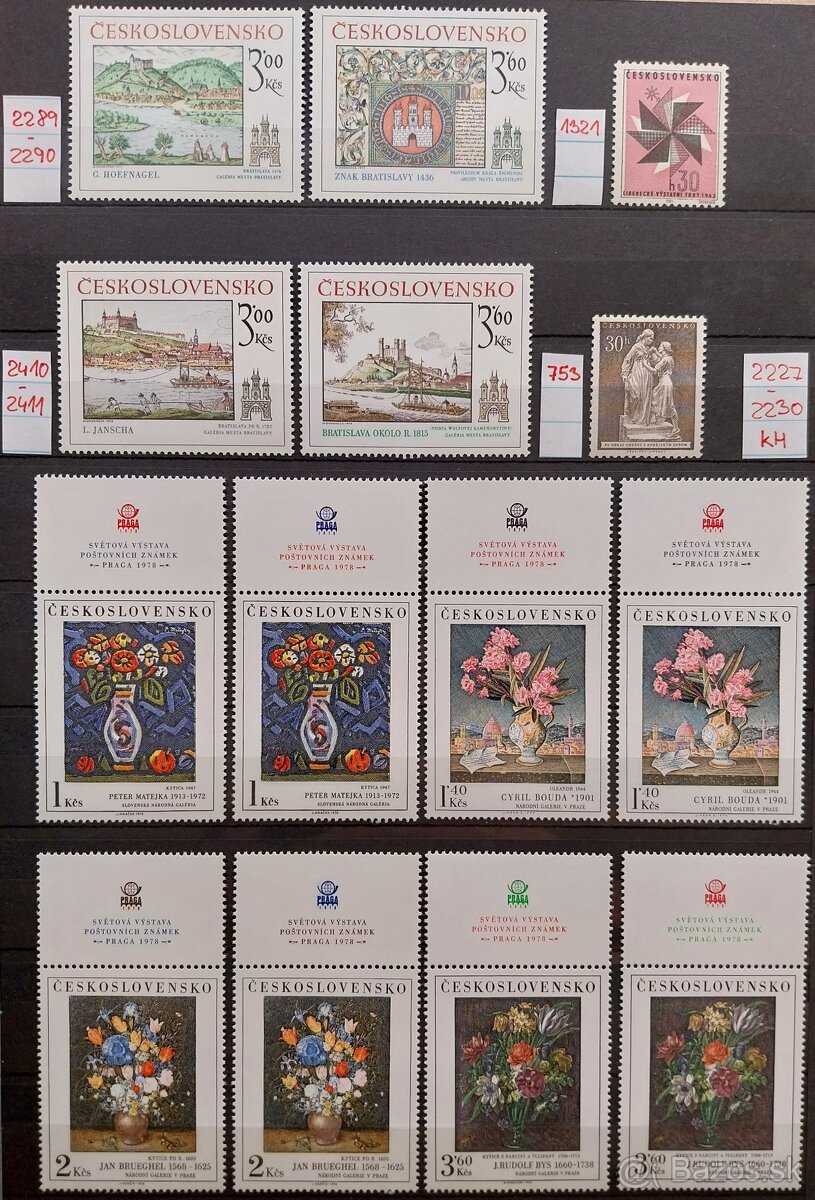 Známky ČSR – 1 - 17