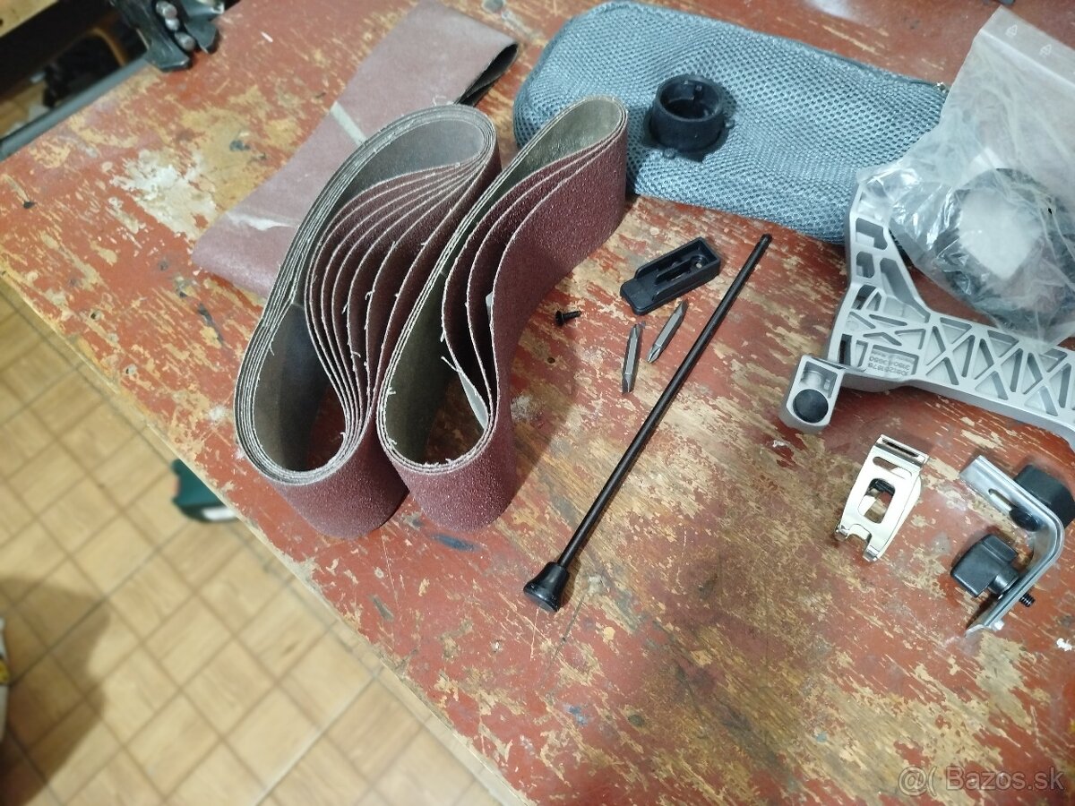 Brúska pásová elektrická METABO predám. - 17