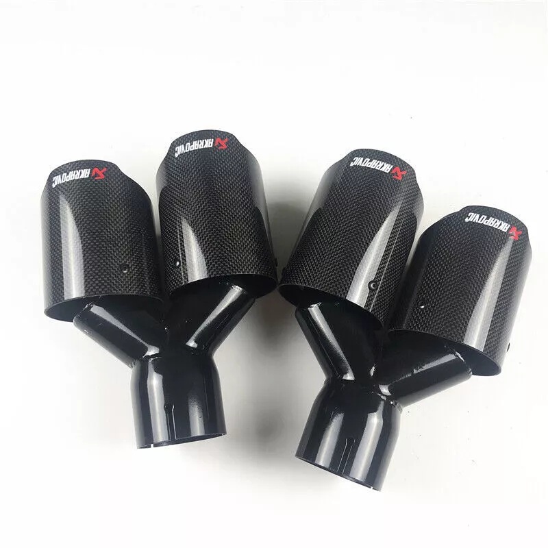 Nerezová  koncovka  výfuku  Carbon dizajn s logom Akrapovič - 17