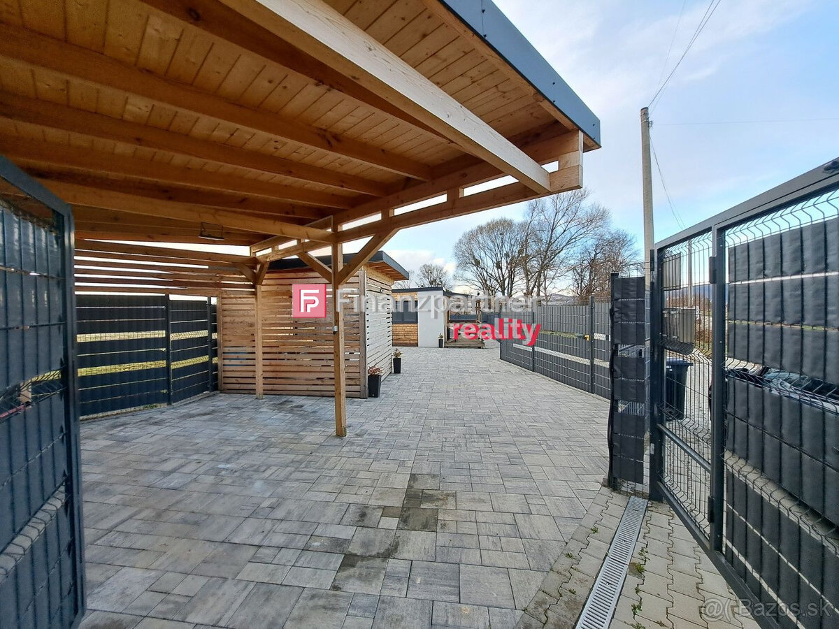 Na predaj nízkoenergetický trojizbový drevodom s moderným di - 17