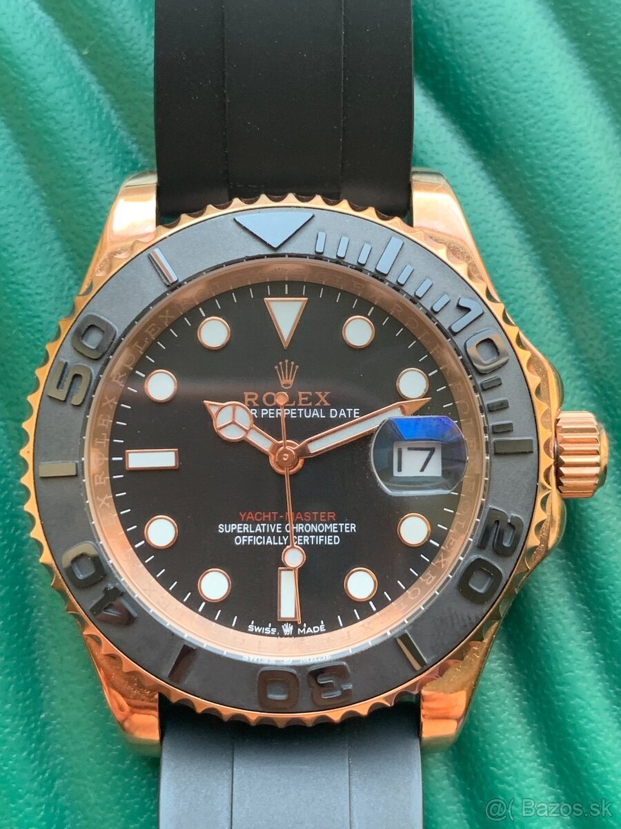 Rolex Yacht Master Rose Gold, Nové, 41mm - 17