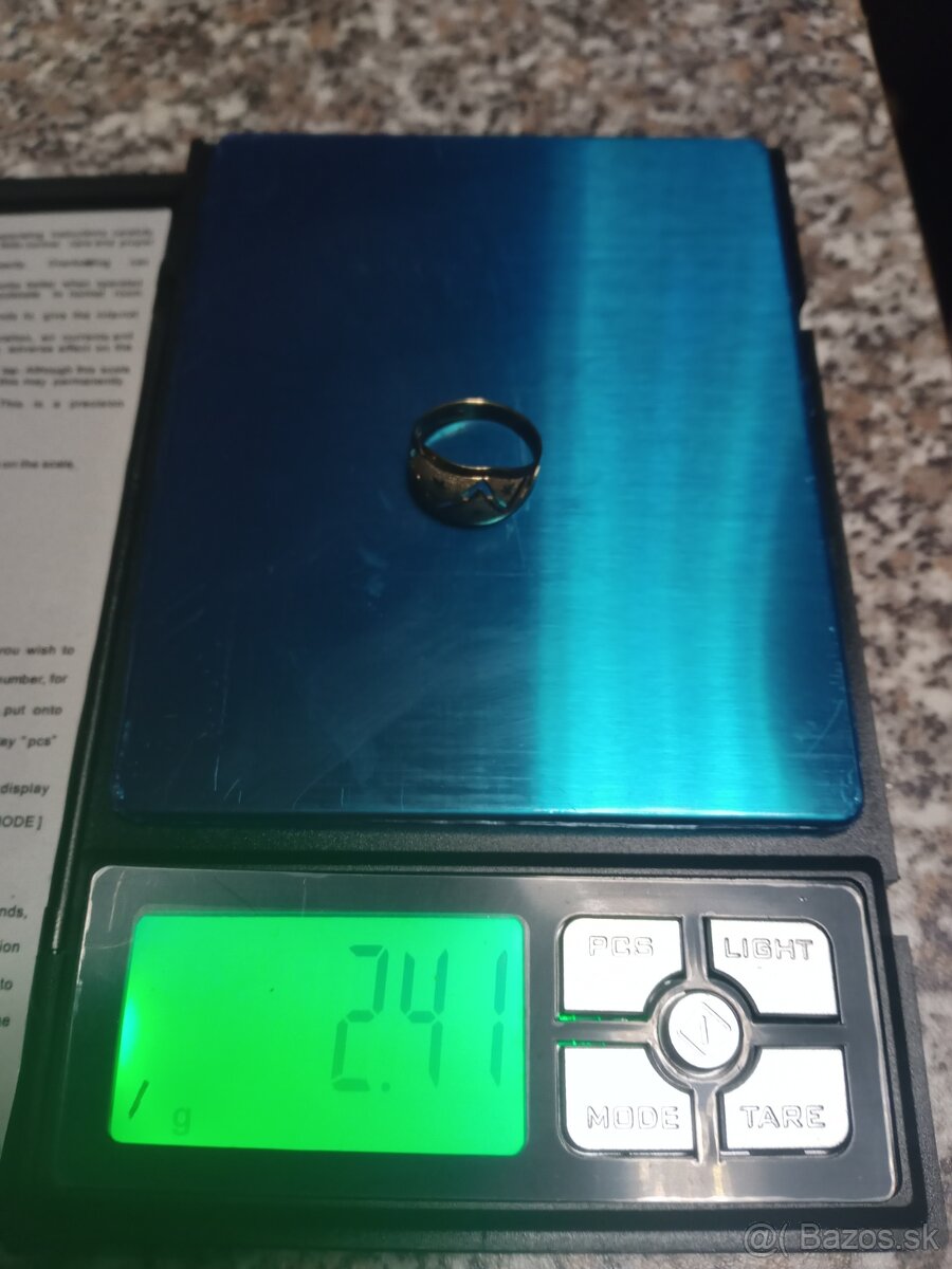 Prstene zlaté náušnice - 17