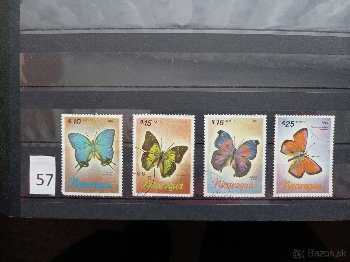 Poštové známky č.426 - FAUNA SVETA III. - 20 ks sérií - 17