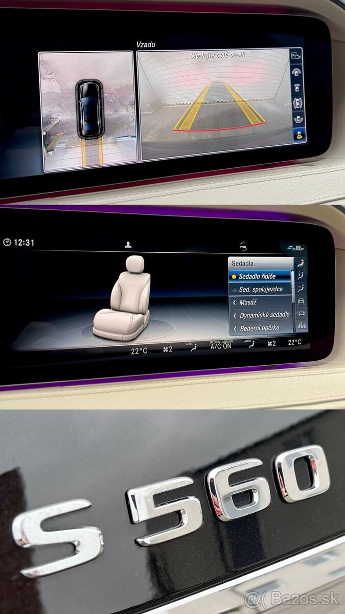 MERCEDES-BENZ S 560 4MATIC 2020 V8 MAXIMÁLNÍ VÝBAVA - 17
