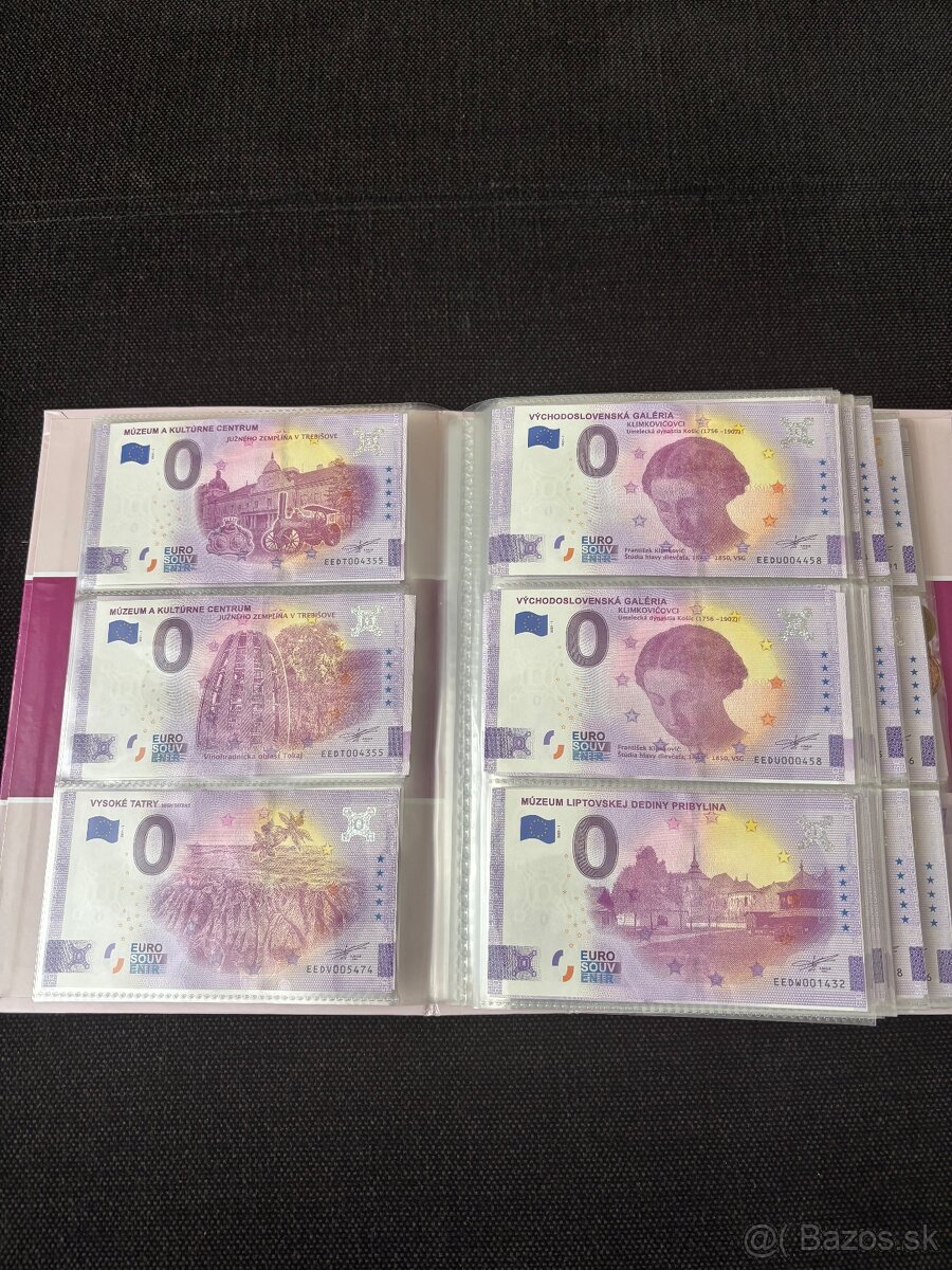 0€ bankovky souvenir - 17