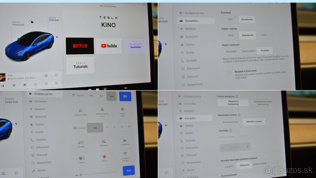 Tesla Model 3 LR ReFresh 4x4 366kw/82kWh NELAKOVANÉ - 17