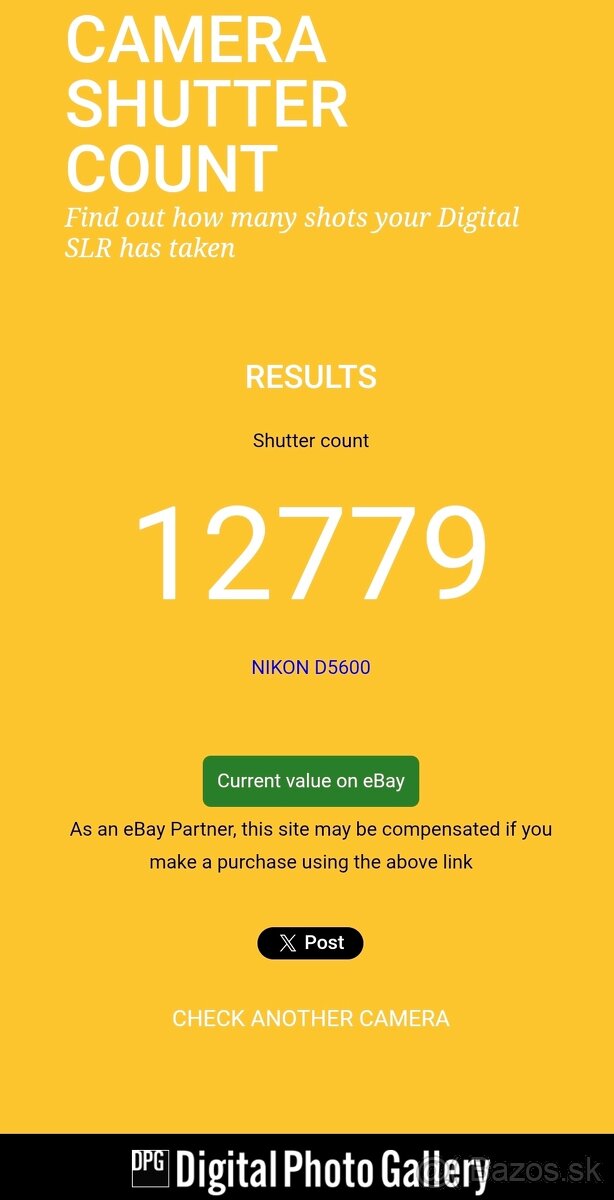 Nikon D5600 wifi BT - dotyk.dis. - VR objektiv AF-P 13tis.sn - 17