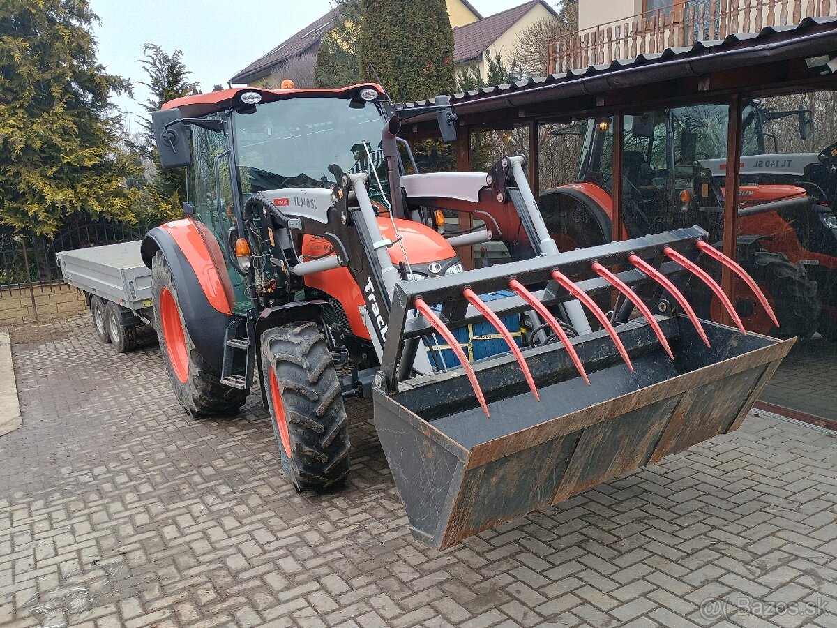 Kubota M 4072 + čelný nakladač TracLift TL 140 SL - 17