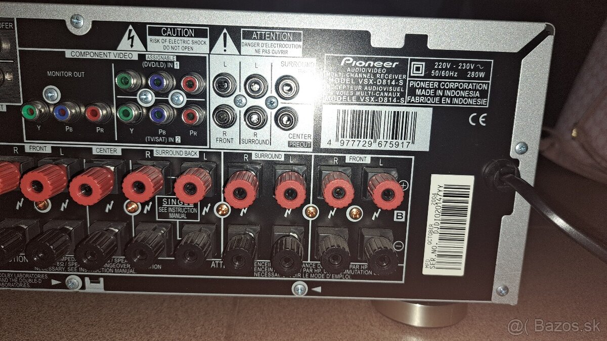 Predám receiver Pioneer VSX-D814-S - 17