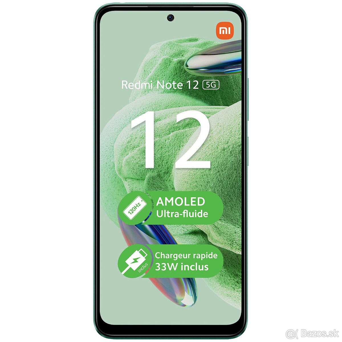 Xiaomi Redmi Note 12 mint green dual SIM - ako nový + záruka - 17