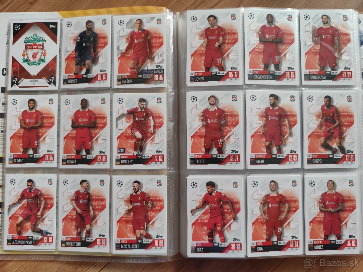 Futbalové kartičky Match Attax 2024/25 - 17