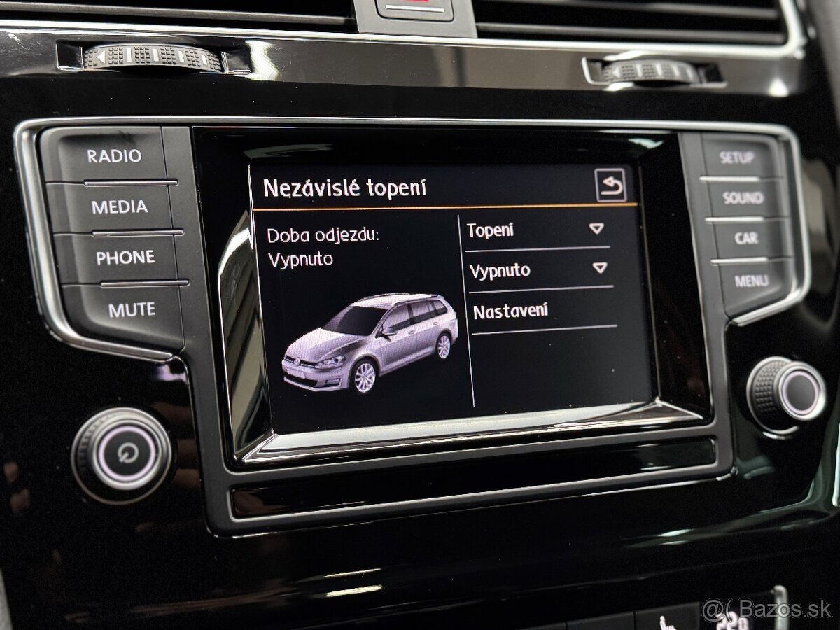 Volkswagen Golf Variant 1.4 TSI,Highline,Webasto,1Majiteľ - 17