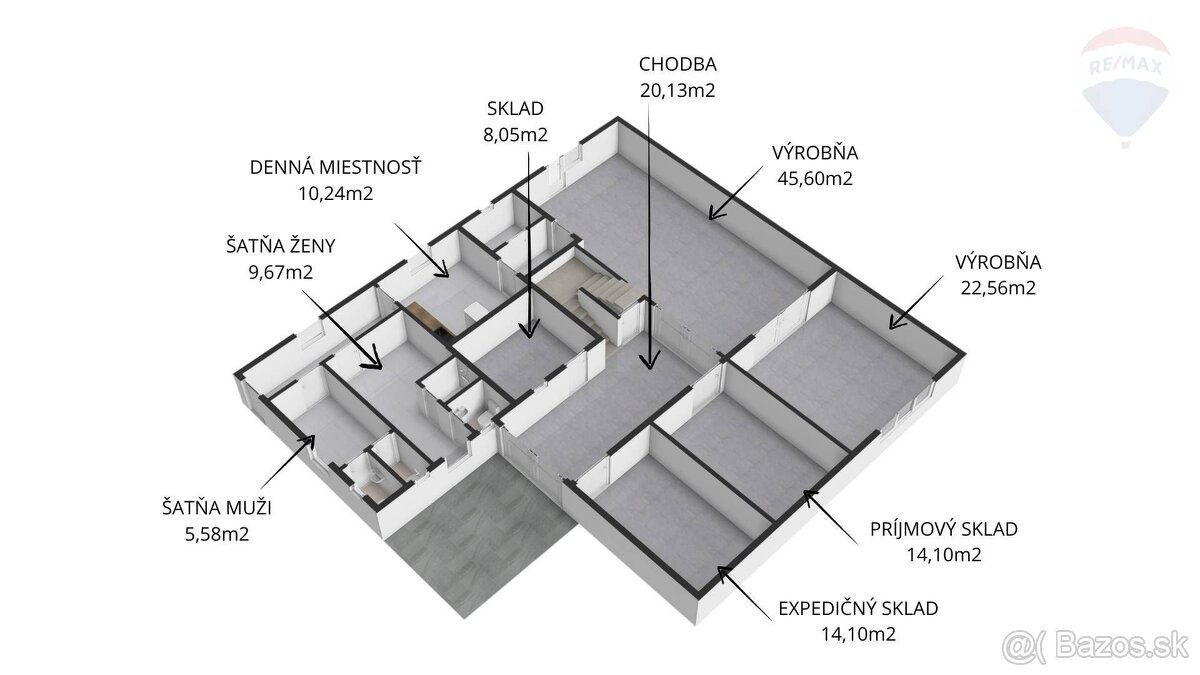 Na predaj komerčná budova, 172 m2, pozemok 411 m2, Lehnice - 17