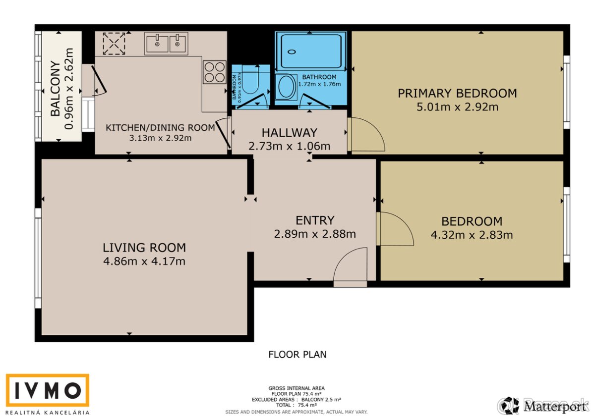 3i. byt 74m, Jasovská ul., kompl. RŠ 10/2025, 6p., Petržalka - 17