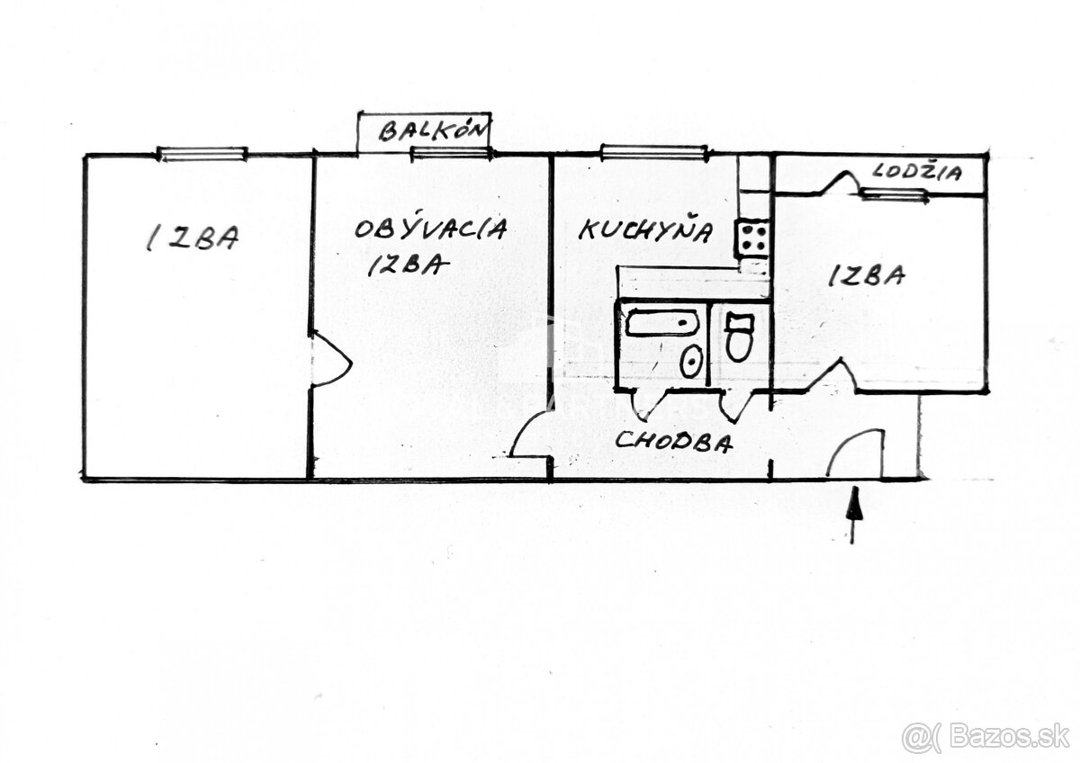 3-izbový byt v centre Nitry - Staré Mesto - 17