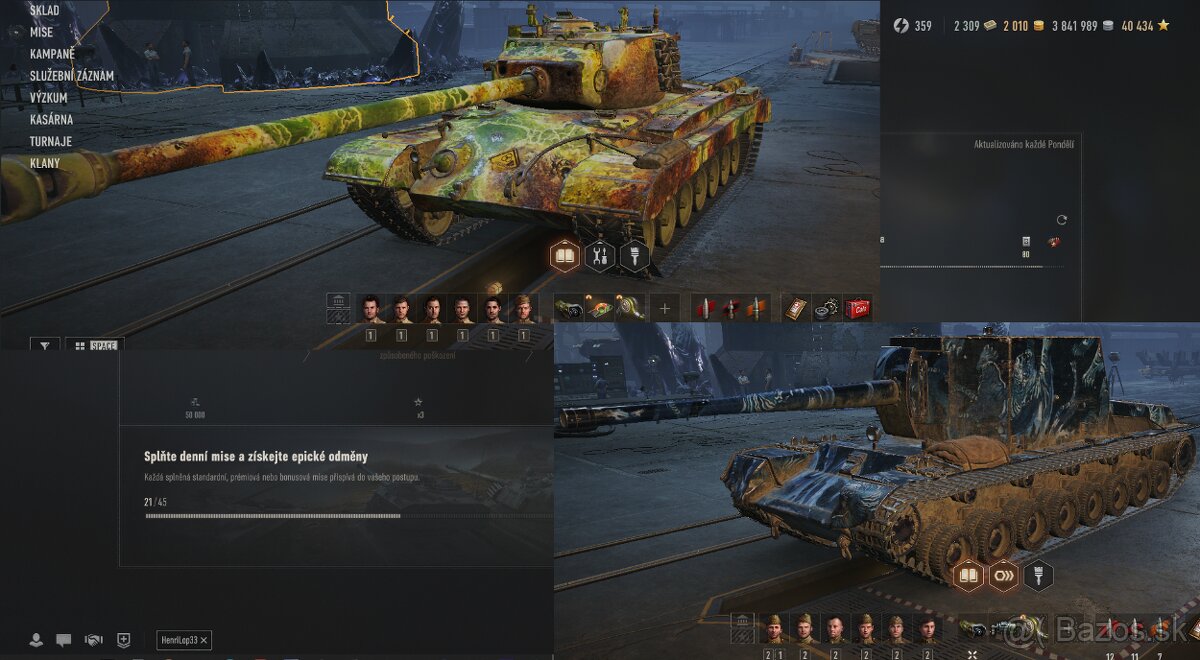 World of Tanks ucet - Wot - 50 eur - 17