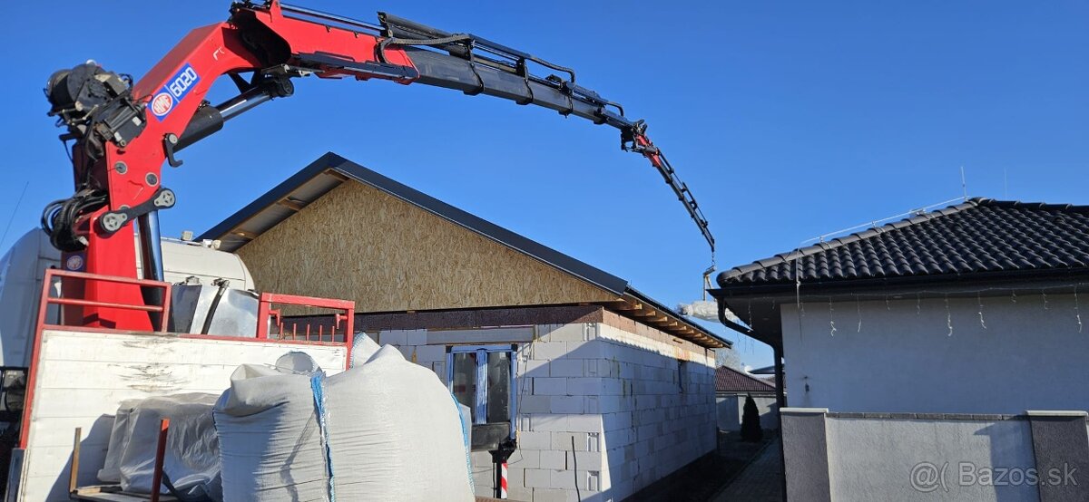 Autodoprava s hydraulickou rukou - 17