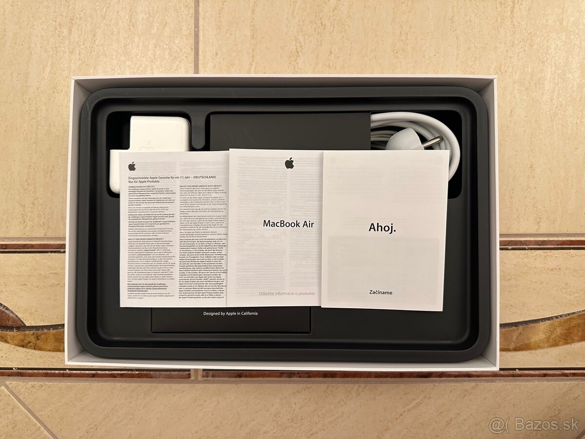 Apple MacBook Air 11- palcový TOP stav - 17