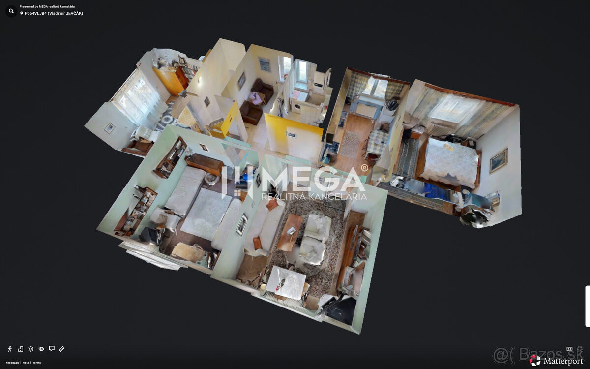 EXKLUZÍVNE 4i byt s garážou a záhradou v Snine – „3 v 1“ T52 - 17