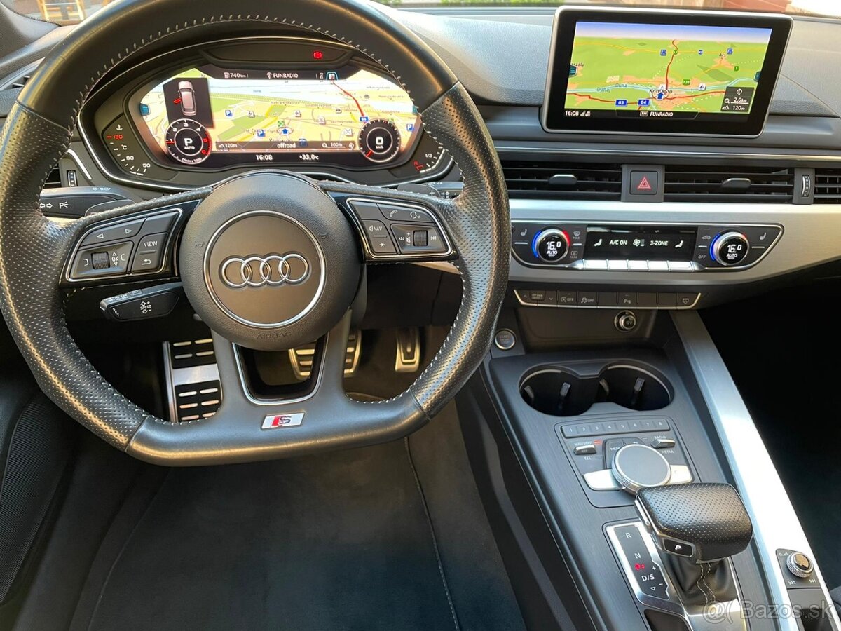 Predám AUDI A4 AVANT 140KW S-LINE B9 automat 7st. - 17