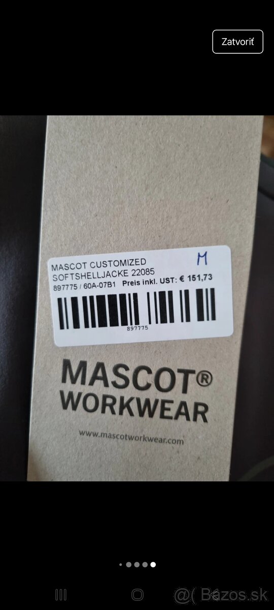 Softshellova bunda Mascot - 17