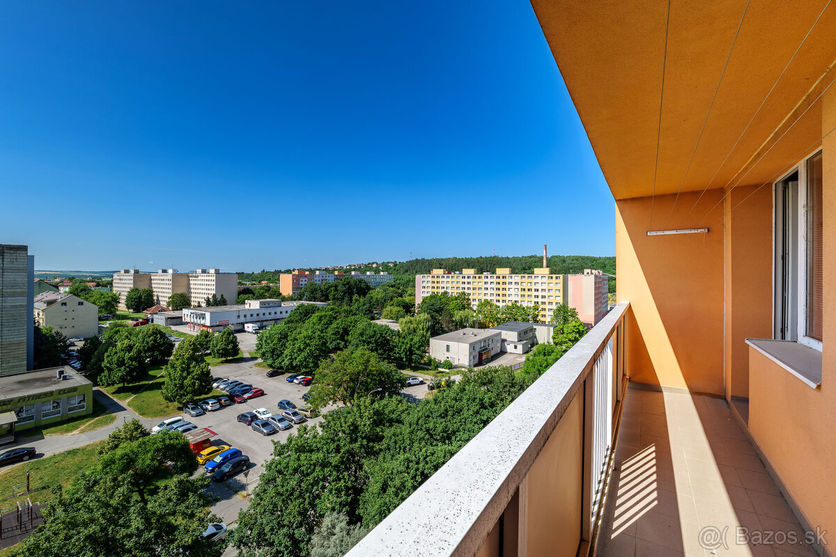 REZERVOVANÝ | 3 izbový byt s loggiou | Severná | Moldava n/B - 17