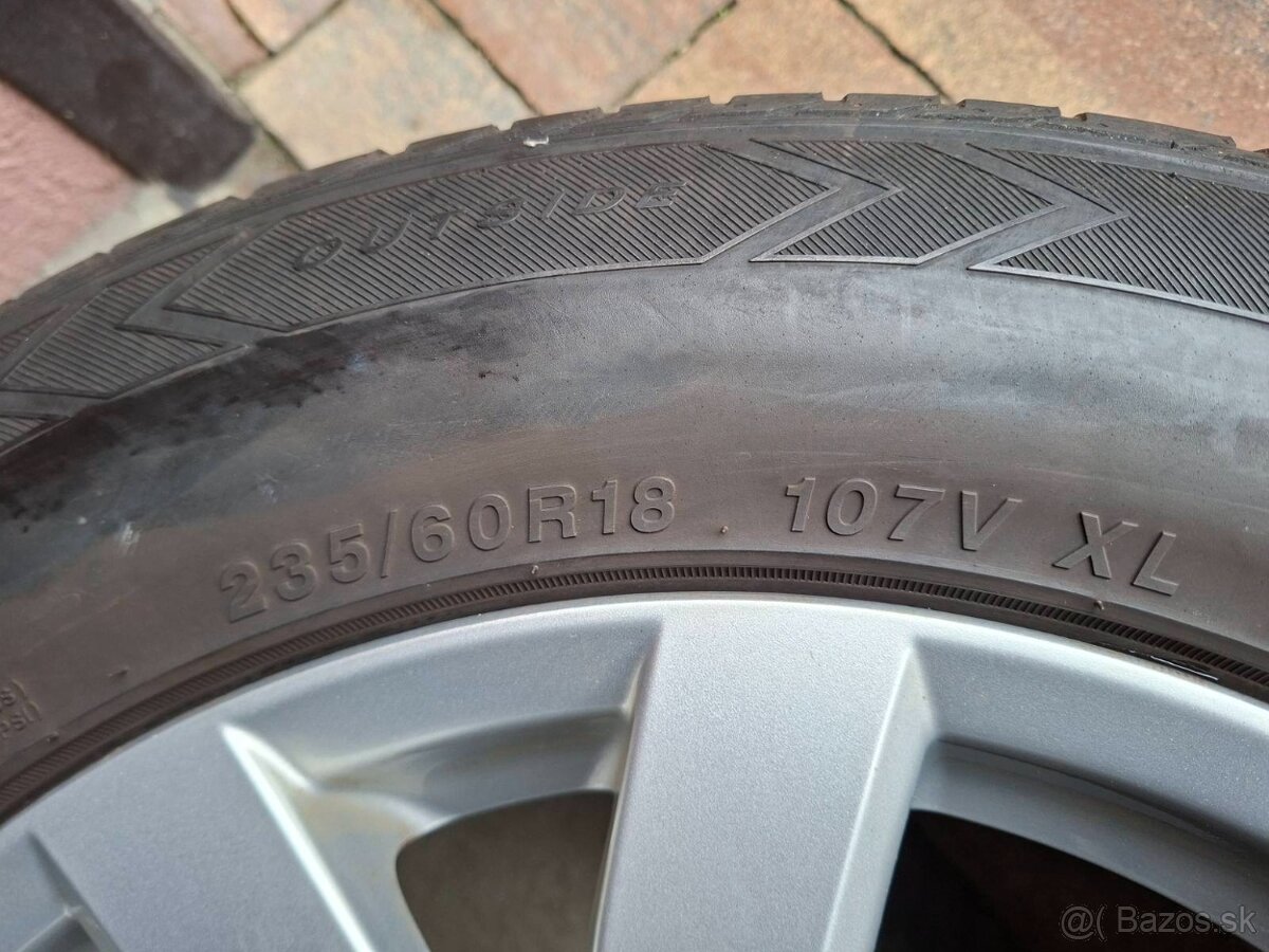 Orig.hliníkové disky Mazda R18, 5x114,3 - 17