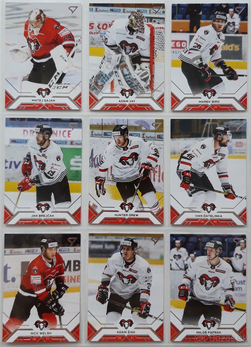 Hokejové kartičky TIPOS EXTRALIGA 2024/2025 HC 05 B.BYSTRICA - 17