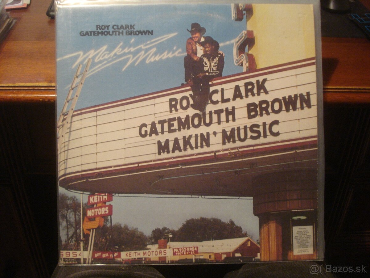 LP BEATLES PALMER LORDS PHIL COLLINS A.LEAR ELVIS MALMSTEEN - 17