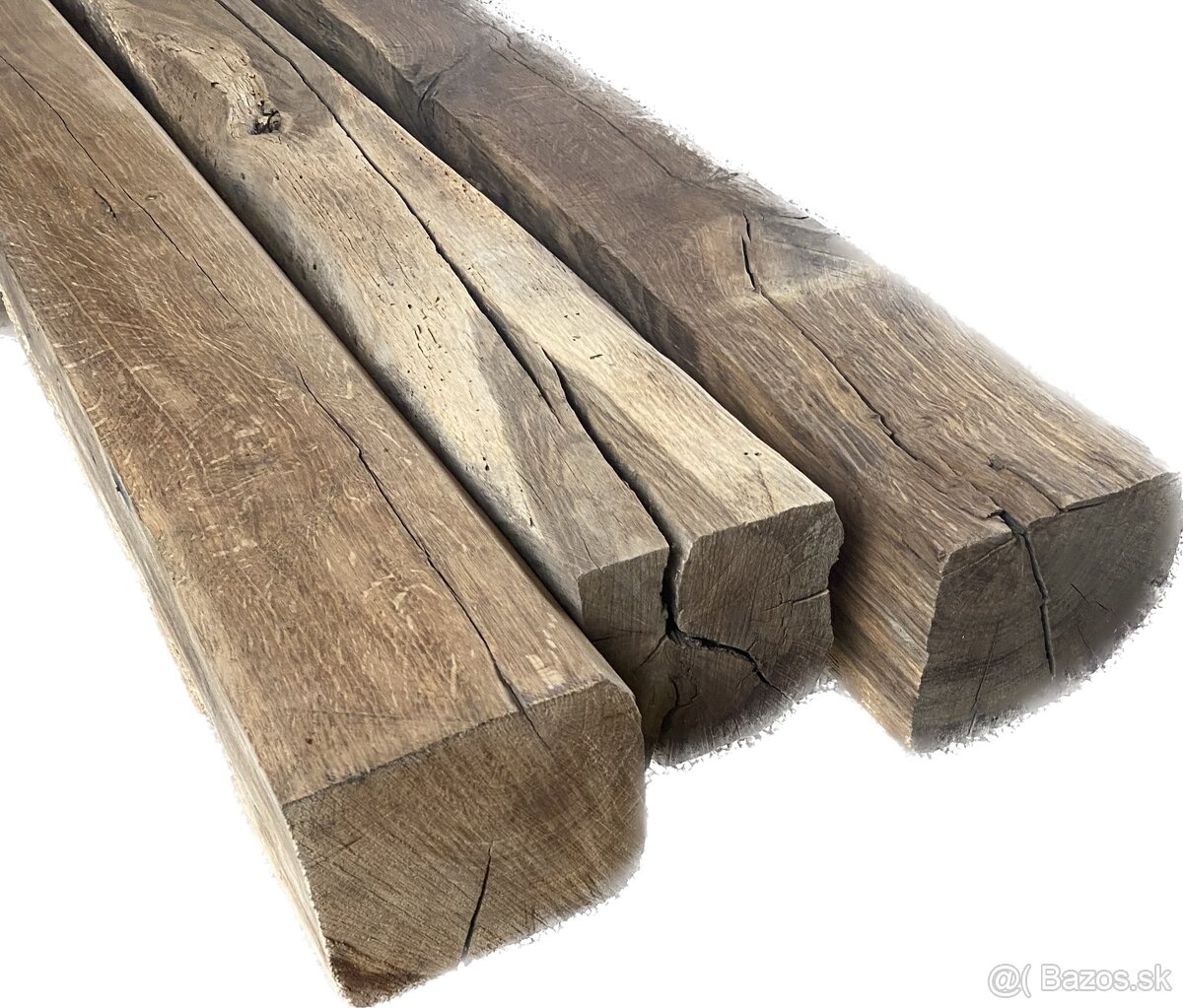 🌿 Staré ručne kresané hranoly – aj po kusoch 🪵 - 17