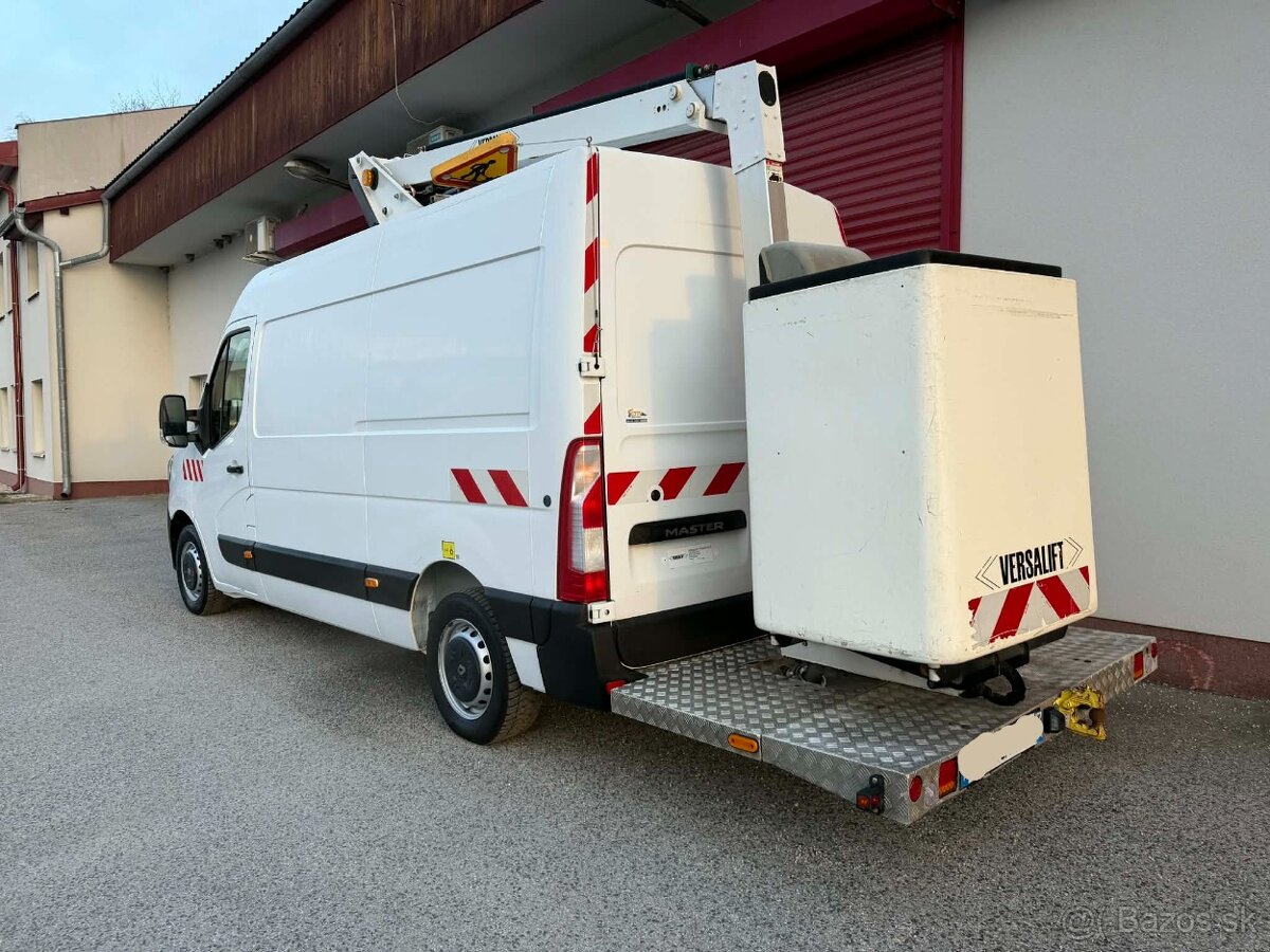 Renault Master 2,3 145 dCi plošina Versalift 12,5m - 17