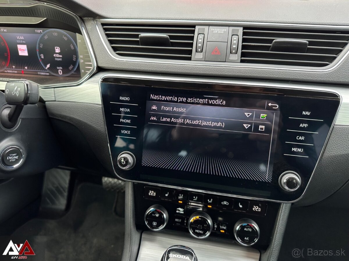 Škoda Superb 2.0 TDI DSG, Pôvodný lak, 115 870km, SR - 17