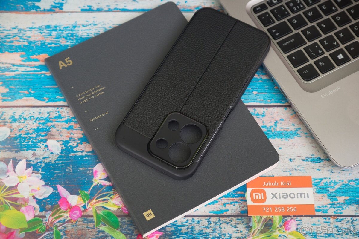 Puzdro s koženkovým vzorom pre Xiaomi / Redmi / Poco - 17