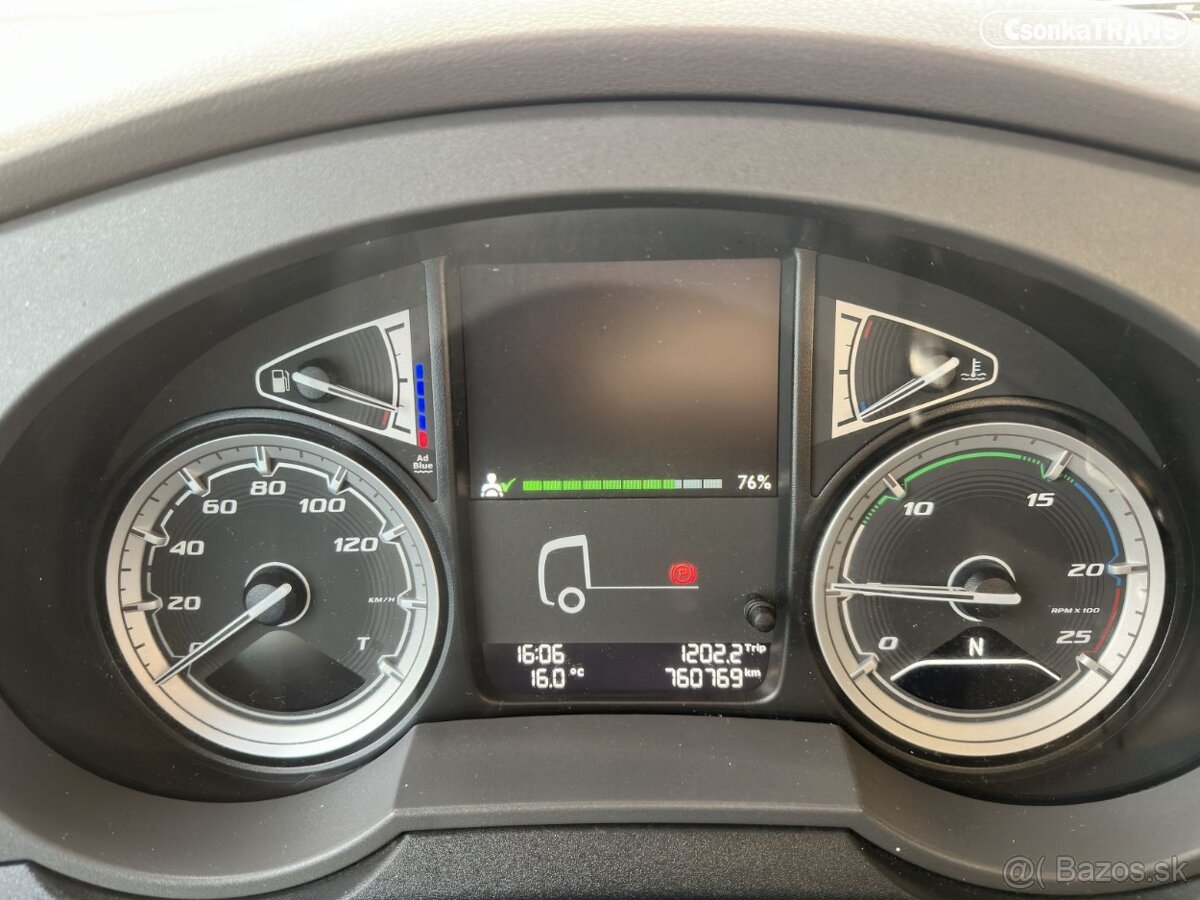 DAF XF 480 FT SSC E6 MEGA – nezávislá klimatizácia, n - 17