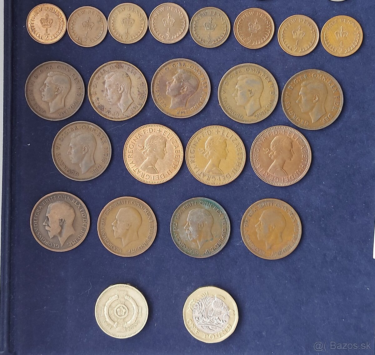 Zbierka mincí - Anglicko,Spojené Kráľovstvo, Rusko, Ruble - 17